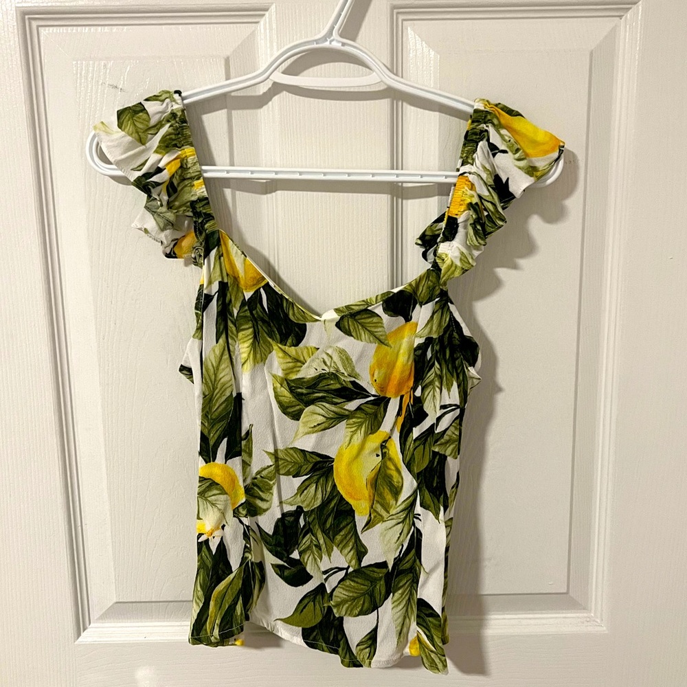 H&M Lemon Tank Top